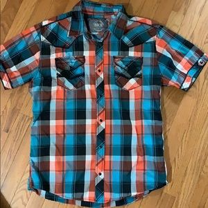 BKE button down plaid